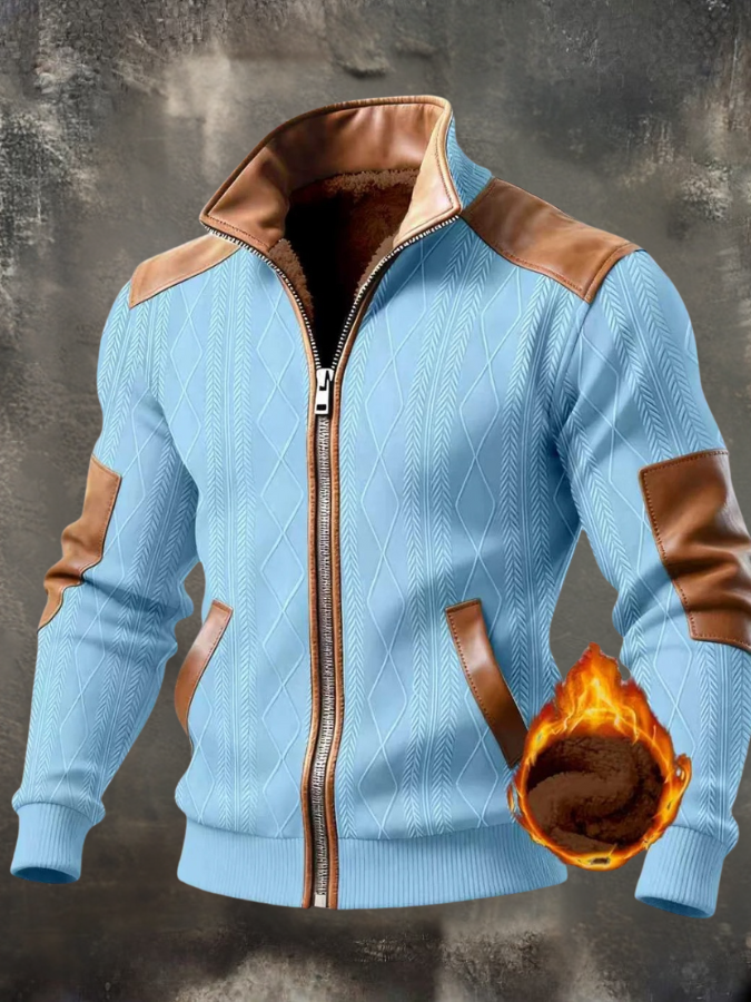 Noel | Strukturalna kurtka z wysokim kołnierzem