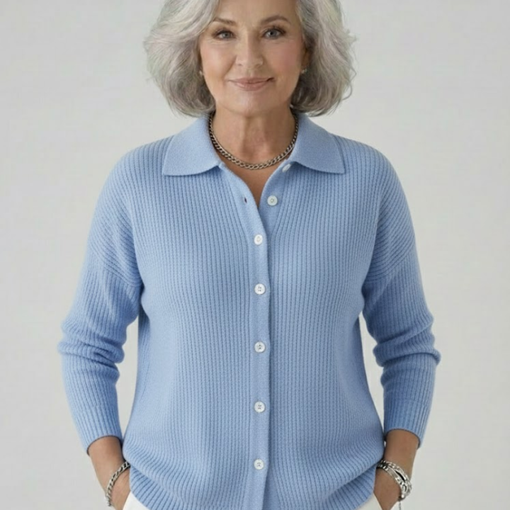 Anna | elegancka i miękka bluzka dzianinowa