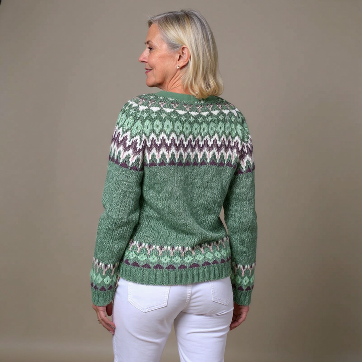 Delilah | Vintage Islandzki Sweter z Wełny